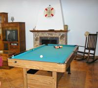 Biliár nebo kulečník v ubytování Villa Pelae