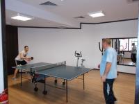 Stolní tenis v ubytování Panorama Family Hotel nebo okolí