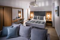 Posteľ alebo postele v izbe v ubytovaní Yianna Caravel Suites "by Checkin" adults only