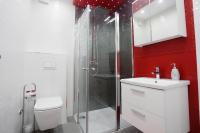 Koupelna v ubytování Apartments Taratta 1