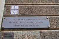 The floor plan of Residence Cavazza