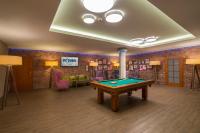 Biliardový stôl v ubytovaní Hotel Masuria