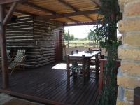 Patio alebo iná vonkajšia časť ubytovania Walter Ranch