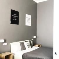 A bed or beds in a room at Serendipity
