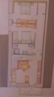Plán poschodí v ubytovaní Paganella Apartment