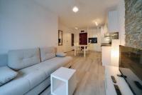 Kuchyňa alebo kuchynka v ubytovaní Funkcjonalne i Komfortowe Apartamenty Sun Seasons 24 w Kołobrzegu by Noclegi Renters