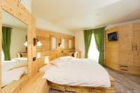 Posteľ alebo postele v izbe v ubytovaní Hotel Pontiglia