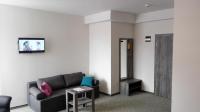 Telewizja i/lub zestaw kina domowego w obiekcie Hotel Giżycko
