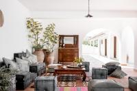 A seating area at Principe Di Salina Boutique Hotel