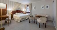 Postel nebo postele na pokoji v ubytování Hotel Hoffmeister