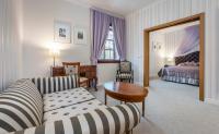 Postel nebo postele na pokoji v ubytování Hotel Hoffmeister
