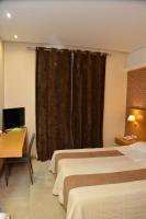 Posteľ alebo postele v izbe v ubytovaní Deves Hotel