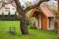 A garden outside Döre Vendégház