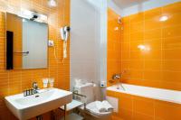 Koupelna v ubytování Hotel Bystricka