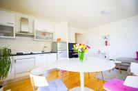 Kuchyň nebo kuchyňský kout v ubytování Apartment Nath