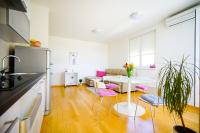 Kuchyň nebo kuchyňský kout v ubytování Apartment Nath