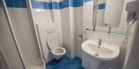Koupelna v ubytování Hotel Stoh