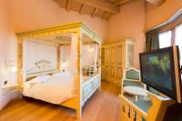 Posteľ alebo postele v izbe v ubytovaní Hotel Pontiglia