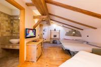 Posteľ alebo postele v izbe v ubytovaní Hotel Pontiglia
