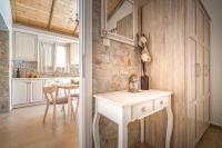 Kuchyň nebo kuchyňský kout v ubytování Ninemia Villa Zakinthos