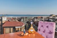 Nespecifikovaný výhled na moře nebo výhled na moře při pohledu z hotelu