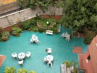 Vonkajšia záhrada v ubytovaní Hotel Tirreno