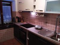 Kuchyň nebo kuchyňský kout v ubytování Apartman Nadia