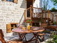 Balkón alebo terasa v ubytovaní Helios Garden Boutique Apartments