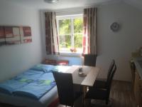 Łóżko lub łóżka w pokoju w obiekcie Ferienwohnung Top 3
