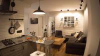 Posezení v ubytování Valencian Apartment