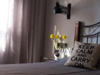 Postel nebo postele na pokoji v ubytování Valencian Apartment