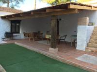Patio alebo iná vonkajšia časť ubytovania Apartamentos Rurales Las Caleras