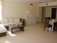 A seating area at Apartamentos Ambar Beach Unitursa