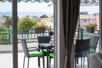 Balkón alebo terasa v ubytovaní Modern Apartman Pjero