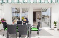 Balkón alebo terasa v ubytovaní Modern Apartman Pjero