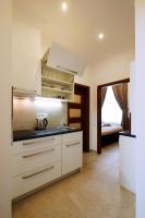 Kuchyň nebo kuchyňský kout v ubytování Apartment Karla Capka Street