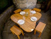 The floor plan of Fervenza Casa Grande & Restaurante