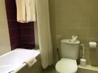 Koupelna v ubytování Hotel AL KARMEL