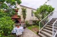 Zahrada ubytování Apartment Matej