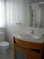 A bathroom at PR La Paz