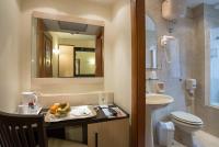 Koupelna v ubytování Hotel Tritone
