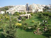 A garden outside Golden Age Hotel Yalıkavak Bodrum