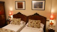 Posteľ alebo postele v izbe v ubytovaní Hotel Rural Las Águedas