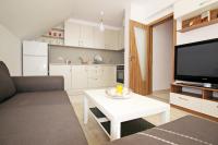 Kuchyň nebo kuchyňský kout v ubytování Lilly Apartments