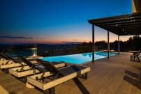 New Villa Blue with private pool at Trapezaki