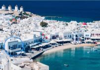 Mykonos Old Harbor Front Suite with Balcony