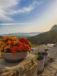 Romantic sunset cycladic house in Sotires