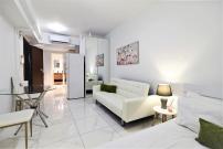 White apartment/Kolwnaki/100Mbps/Wifi