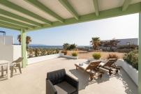 Julia's Beach Studio, familienfreundlich am Meer,mit XL Terrasse, Meerespanorama