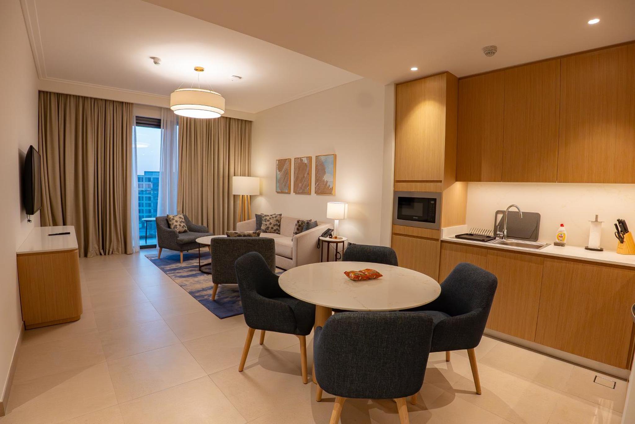 Three-Bedroom Apartment with Sea View